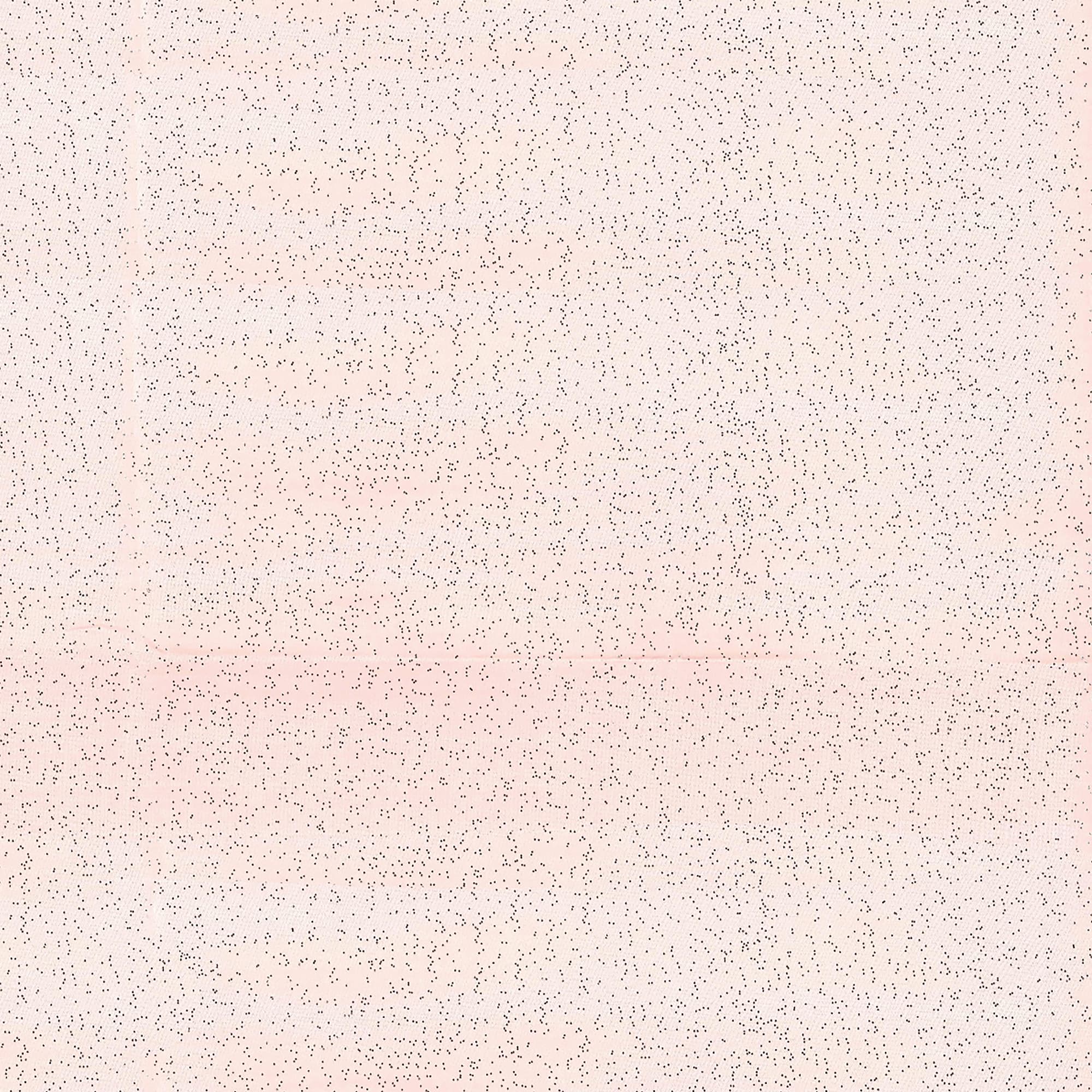 Fabric Traditions Light Pink Glitter Satin
